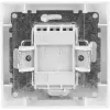 VCX WESA LC 01 interruptor unipolar de empotrar, negro
