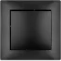 VCX WESA LC 01 interruptor unipolar de empotrar, negro
