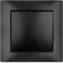 VCX WESA LC 02 Interruptor doble de luz, negro