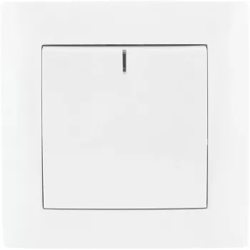 VCX WESA LC 03 interruptor individual con luz blanco