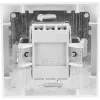 Interruptor unipolar con luz VCX WESA LC 03C, negro