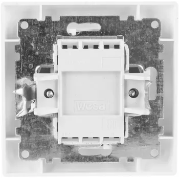 VCX WESA LC 06 Pulsador de timbre blanco