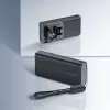 Batería externa Veger ACE100 W1146 10000mAh 20W PD QC3.0 - negra
