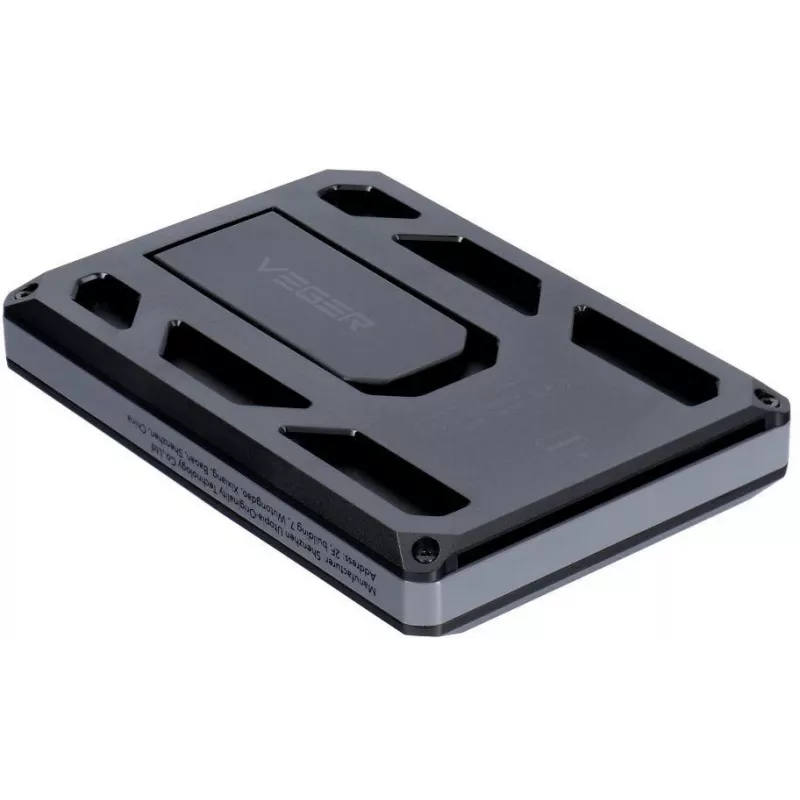 Veger GeoWallet Tracker X5 5000 mAh 20W PD QC 3.0 MFi MagSafe USB-C batería externa - negro