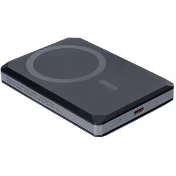 Veger GeoWallet Tracker X5 5000 mAh 20W PD QC 3.0 MFi MagSafe USB-C batería externa - negro