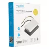 Batería externa Veger MagOn 10000 mAh blanca - compatible con MagSafe, PD QC3.0 20W carga inalámbrica