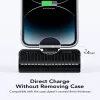 Veger PlugOn Batería externa (W0558P) 5000 mAh 20W PD QC3.0 con conector Lightning integrado Negro