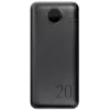 Batería externa VEGER 20000 mAh 20W PD QC 3.0 2x USB-A USB-C negra