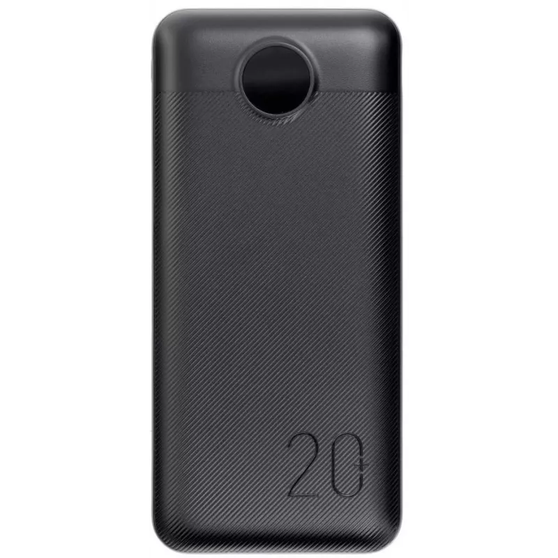 Batería externa VEGER 20000 mAh 20W PD QC 3.0 2x USB-A USB-C negra