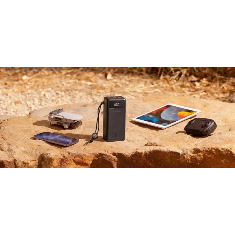 Veger Power Bank Tank Lite (W5001) PD QC3.0 5A 22.5W 50000 mAh negro