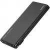 VEGER TCE130 Batería Externa PD 130W 25000mAh con Cables USB-C y Lightning Integrados, Negro