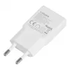 VEGER cargador de pared USB-A + USB-C QC PD 30W 30W1A1C blanco