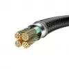 Veger V105 Cable USB-A a Lightning 1,2 m negro 2,4A carga y sincronización