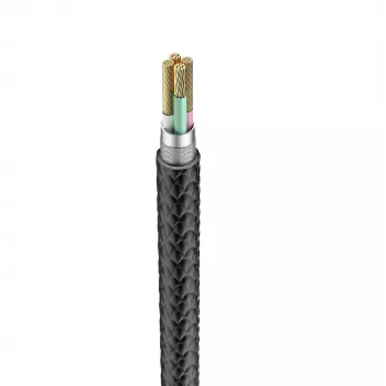Veger V105 Cable USB-A a Lightning 1,2 m negro 2,4A carga y sincronización