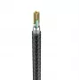 Veger V105 Cable USB-A a Lightning 1,2 m negro 2,4A carga y sincronización