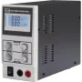 Velleman LABPS6005SM 60V 5A 300W fuente de alimentación de laboratorio DC regulada con pantalla LED, negro/gris