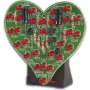 Velleman MK101 kit de soldadura corazón parpadeante - indicador de corazón LED rojo, 9V DC, 16 LED, proyecto electrónico DIY de aprendizaje para principiantes
