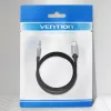 VENTION BGKHF cable adaptador de audio USB-C a 3,5 mm 1 m negro