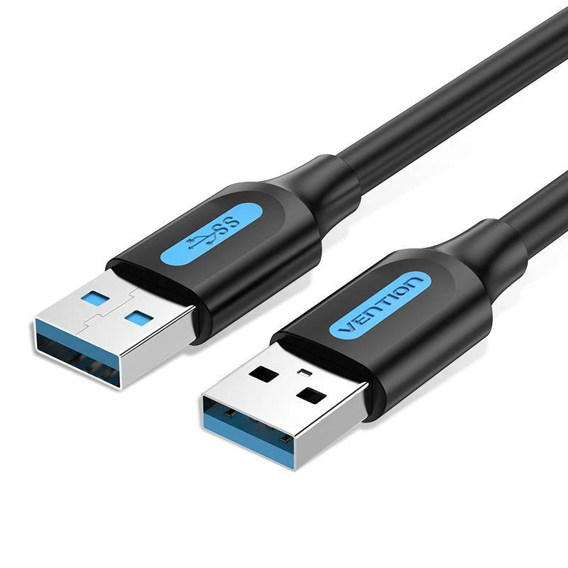 VENTION CONBI Cable USB 3.0 conector macho a conector macho 3 m negro
