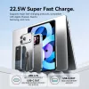 VENTION FKOH0 10000 mAh 22.5 W batería externa inalámbrica con USB-C PD y QC - negro