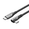 VENTION TRAHF Cable USB-C a USB-C 1m gris 10Gbps 100W PD 4K Vídeo