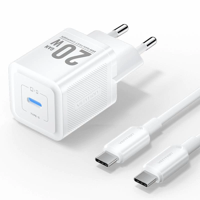 VENTION TZ-FEPW0-EU-01 fuente de alimentación USB-C 20W