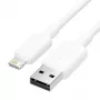 Cable USB 2.0 a Lightning VENTION 2m blanco LAMWH