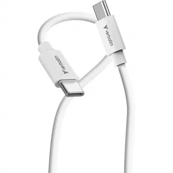 Verbatim Essentials Cable USB 2.0 USB-C a USB-C 1m Negro TPE