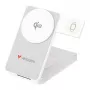 Verbatim Powerbank inalámbrico magnético 3-in-1 plegable 10000 mAh, blanco, 32296