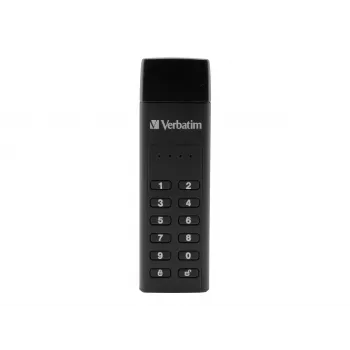 Verbatim Keypad Secure 32GB unidad flash USB 3.2 Gen 1 con cifrado por hardware AES de 256 bits - negro