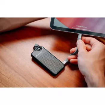 Verbatim Pocket SSD 512GB USB 3.2 Gen 2 Type-C disco duro externo de estado sólido, negro/gris 32282