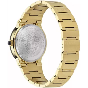 VERSACE V-Chrono Reloj de hombre VE7G00323 38mm esfera negra correa de piel