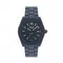 Versace V-Extreme Pro Reloj de hombre suizo de cuarzo VE7K00223 43mm Acero inoxidable Esfera negra Brazalete plateado