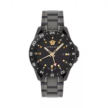VERSACE V-Race reloj cronógrafo hombre Swiss Quartz VE2W00622 45mm acero inoxidable