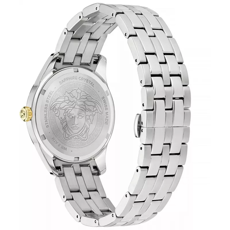 VERSACE V-Race reloj para hombre VE7C00523 41mm acero inoxidable cronógrafo