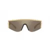 VERSACE VE2197-10005A Gafas de sol unisex Pilot Negro Gris 58mm