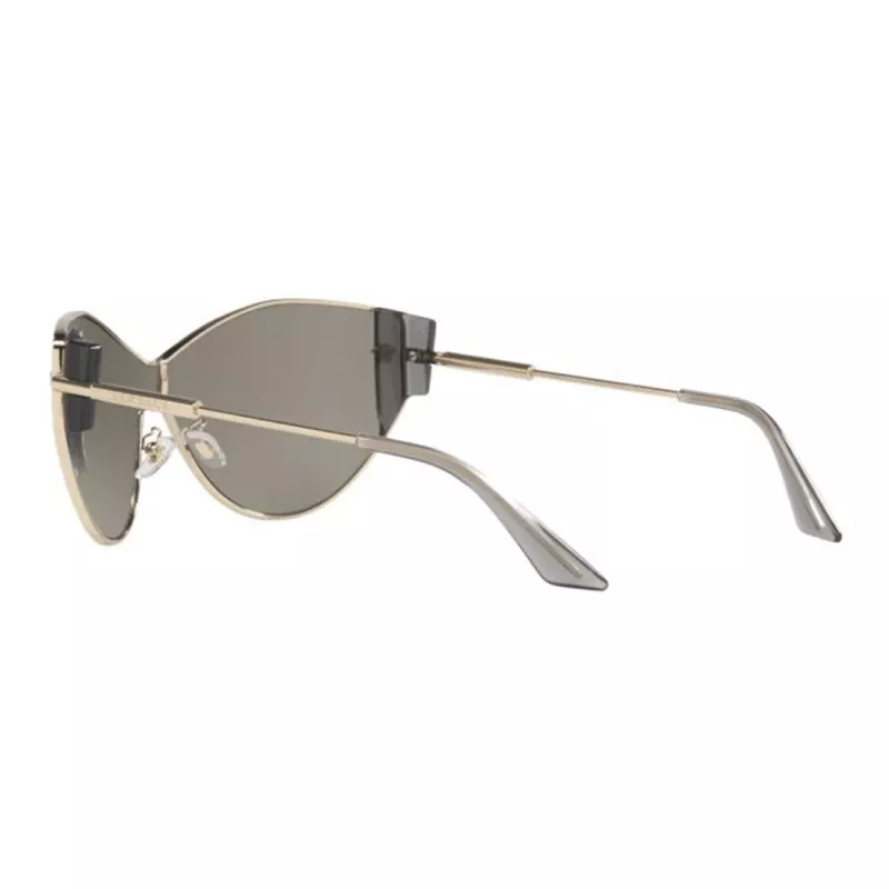 VERSACE VE2239-12526G Gafas de sol de mujer montura dorada lente gris espejo 147mm