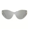 VERSACE VE2239-12526G Gafas de sol de mujer montura dorada lente gris espejo 147mm