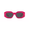 VERSACE VE4425U536787 gafas de sol de mujer estilo cat-eye Havana acetato poliamida gris oscuro 54mm