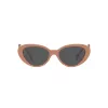 Gafas de sol de mujer VERSACE VE4433U538387 cat eye Havana 54mm