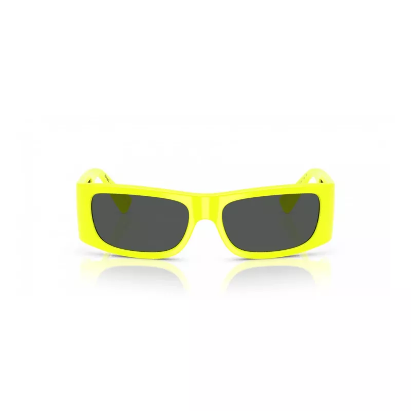 VERSACE VE4482-544987 Gafas de sol hombre montura gris transparente lente degradada gris 57mm