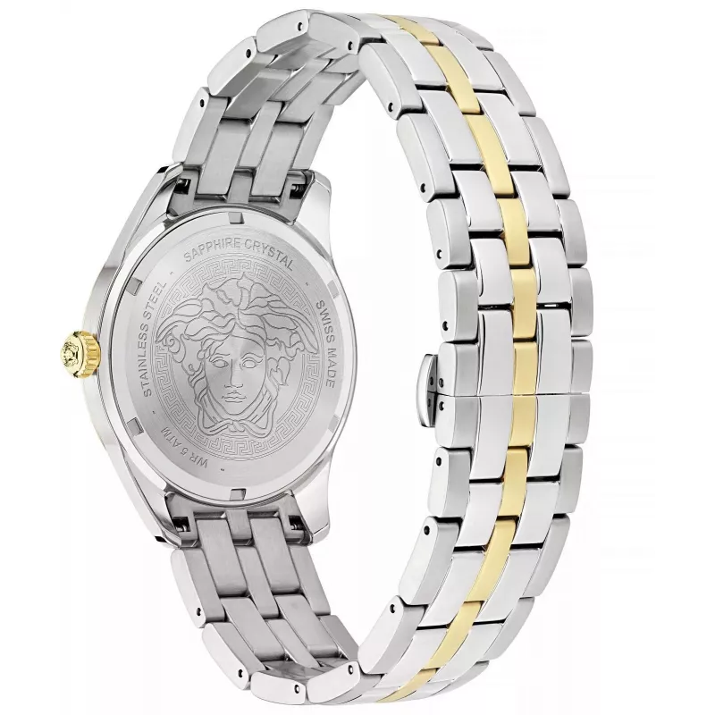 Versace VE7C00623 reloj hombre 41mm acero inoxidable esfera azul cronógrafo