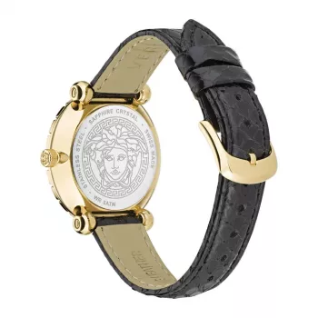 VERSACE reloj mujer VE6I00323 reloj de cuarzo 35mm acero inoxidable esfera negra