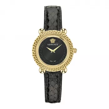 VERSACE reloj mujer VE6I00323 reloj de cuarzo 35mm acero inoxidable esfera negra