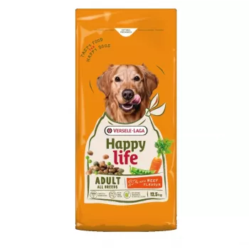 Versele-Laga HappyLife Pienso seco con ternera para perros adultos 12,5 kg