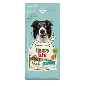 Pienso seco para perros VERSELE-LAGA HappyLife con salmón para perros adultos 12,5 kg