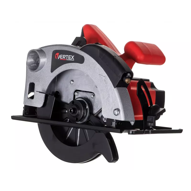 VERTEX Sierra circular 185mm 1400W con guía láser