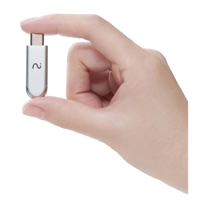 VIAIM NoteKit XFVI-D02 dongle de grabación con IA, micrófonos integrados, transcripción en 13 idiomas, Windows/macOS, gris