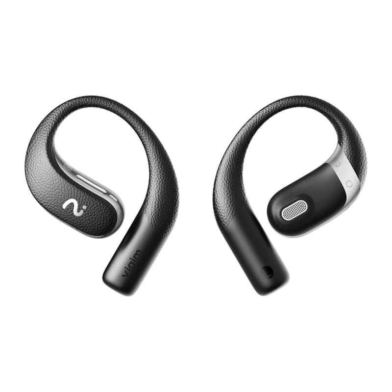 VIAIM Open Note Auriculares AI con grabadora de voz, Negro