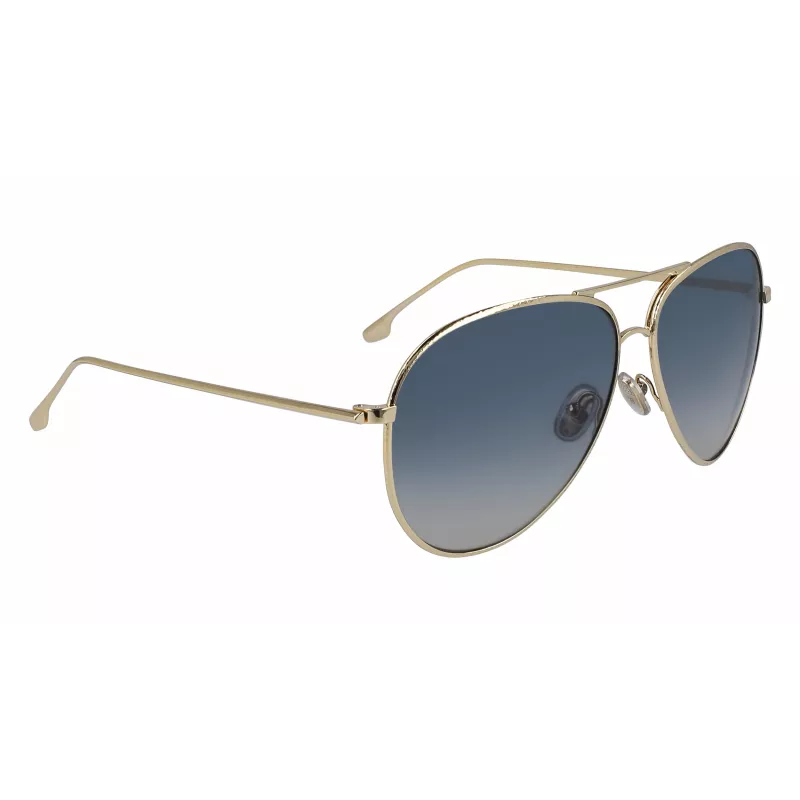 Victoria Beckham VB203S-706 Gafas de sol para mujer Havana acetato marrón degradado 62mm